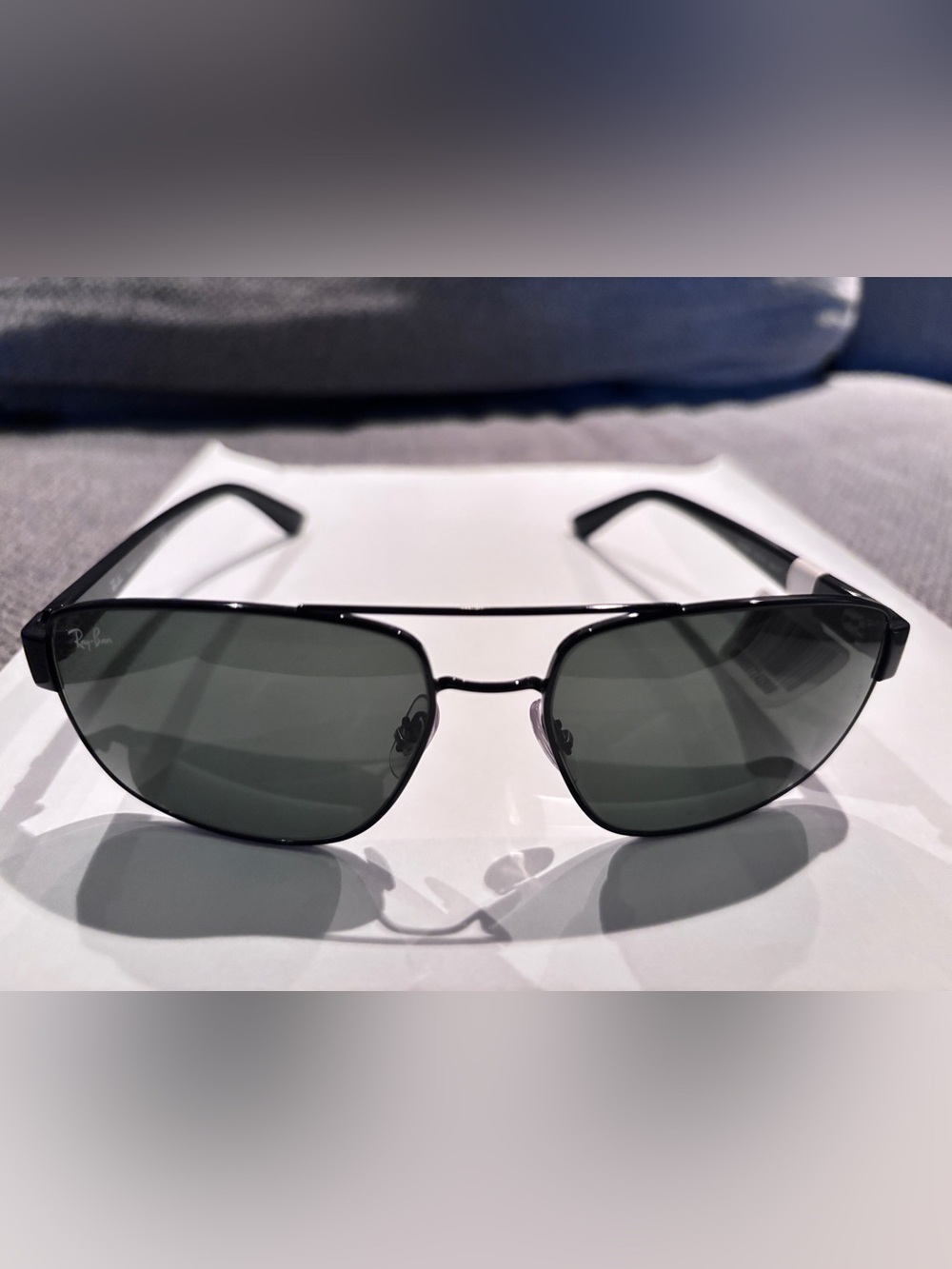 Ray-Ban Black Sunglasses with Dark Lenses - Picture 3 of 5